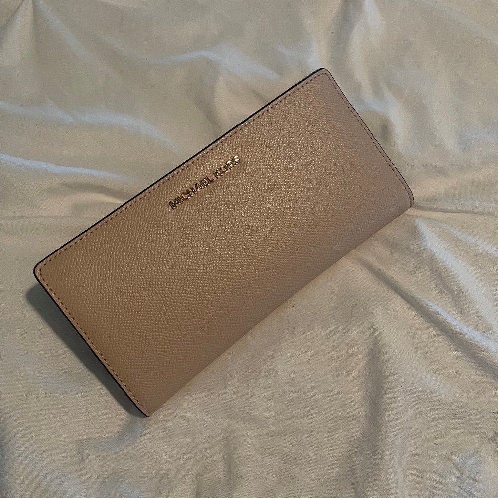 Michael Kors Light Pink Large Wallet